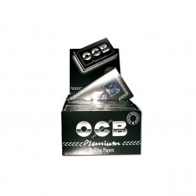 OCB Premium Regular Size Rolling Papers 25 Stk. Karton