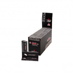 Black Queen Size Rolling Papers + Tips 26 Stk. Karton