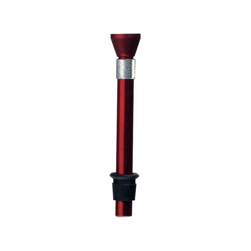 Aluminiumeinsatz mit Kopf 100mm Rot