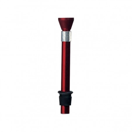 Aluminiumeinsatz mit Kopf 100mm Rot