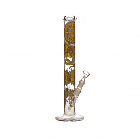 JJ 'Colour Mandala' Borosilikatglas Bong