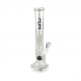 JJ 'Energy Hematite' Borosilikatglas Bong mit Hämatiten