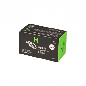 Hybrid Supreme Filters Zellstoff/Aktivkohle 6,4mm 55 Stk.