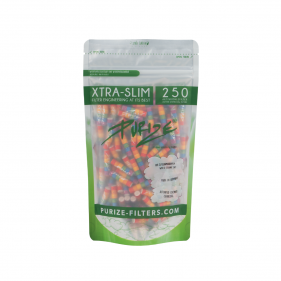 XTRA Slim Rainbow Aktivkohlefilter 5,9mm 250 Stk.