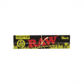 BLACK Organic Hemp King Size Slim Longpapers