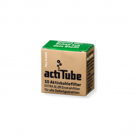 actiTube Extra Slim Aktivkohlefilter 6mm 10 Stk.