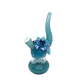 Blue Flower-Spinner Dabbing Rig