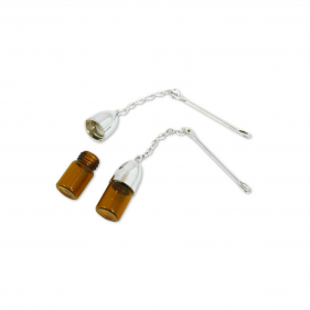 Flasche aus Glas mit Löffel 38mm
