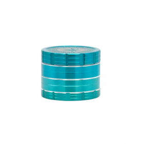 Grace Glass 'Amsterdam' Aluminium Grinder 4-teilig Türkis
