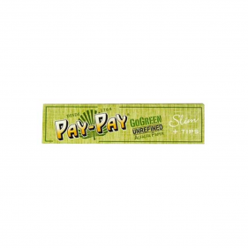 Pay-Pay Gogreen King Size Slim Longpapers + Tips
