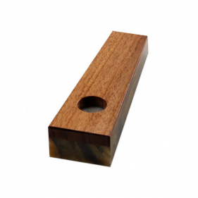 Specksteinpfeife mit Shishamholz Längs