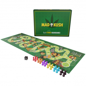 MadKush - 2 in 1 Brettspiel für Kiffer