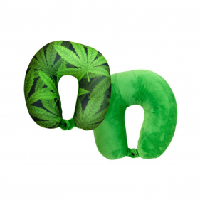 Nackenkissen 'Cannabis Leaf'