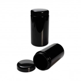 MIRON Weithalsdosen aus Violettglas 150ml